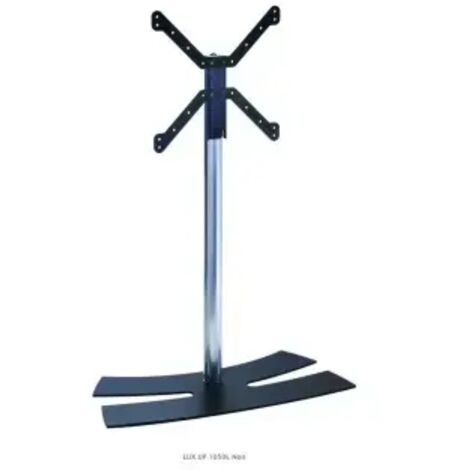Support TV sur pied ERARD Lux-Up 30-52" VESA 100x100-400x400 Noir/Chrome (1/3)