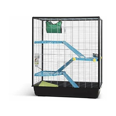 VADIGRAN Savic Zeno 3 Empire Cage Grand pour Rongeur Chrome 100 x 50 x 116 cm