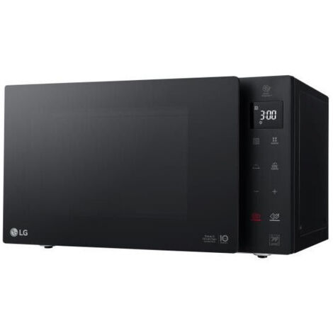 LG – Micro-ondes à poser 25L 1000W – Technologie Smart Inverter pour réchauffage uniforme – Plateau tournant Ø 29,2 cm – MS2535GDS