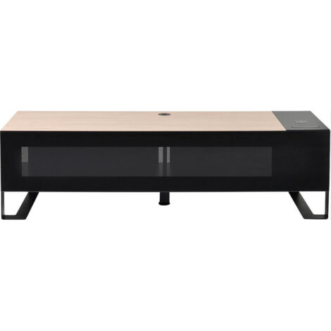 37601-ERARD NAGA 1600 Qi + USB - meuble TV fermé 1600 Nordic, avec chargeur 4 USB et chargeur QI (induction), structure acier (1/5)