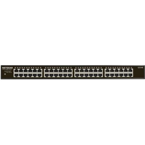 Netgear GS348 Switch No Administrado 48 Puertos Gigabit Ethernet 1U (1/5)