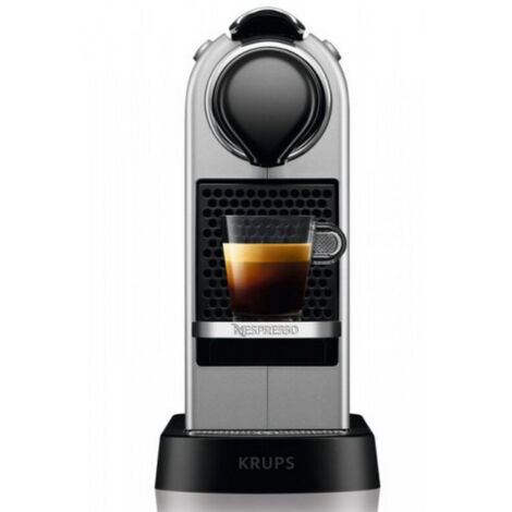 Cafetière nespresso automatique 19bars silver - Krups - yy4118fd