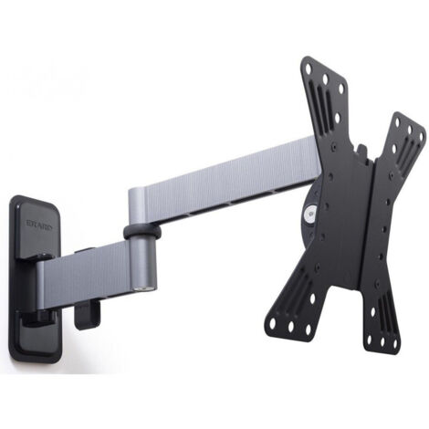 48320-ERARD Support mural aluminium inclinable de +/- 15° et orientable de +/- 180 °. Déport 410 mm pour écran de 19'' à 43' (1/5)