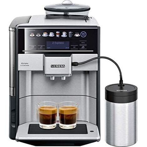 Siemens TE657F03DE EQ.6 plus extraKlasse Edelstahl Kaffeevollautoomat (1/4)