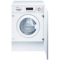 Bosch – Lave-linge séchant Tout-intégrable 7 kg – Classe énergétique E – Vitesse d'essorage 1355 trs/min – WKD28543FR