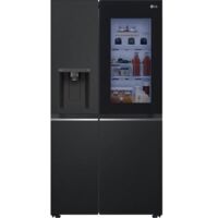 LG – Réfrigérateur américain InstaView 635L – 2 portes – Congélateur latéral – Classe énergétique A+ – Autonomie 2h – Capacité 416L réfrigérateur, 219L congélateur