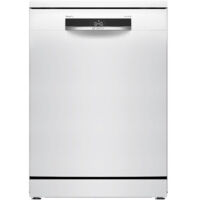 Bosch – Lave-vaisselle pose libre 14 couverts – 38 dB – Induction – L60cm – Cuve inox – 6 programmes – Classe C – Économie d'eau 9L/cycle