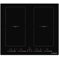 SCTI6042N5/1-SCHNEIDER Plaque induction Vitrocéramique noire 60cm 7400W 4 foyers 2 flexibles