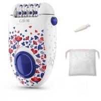 Epilateur électrique Calor Skin Spirit Système de massage EP2904C0 BLANC BLEU