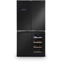 Schneider – Réfrigérateur multi-portes 606L – Cave à vin – Froid No frost – Dégivrage automatique – Classe énergétique E – 90,5x182x72 cm