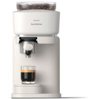 Philips – Cafetière expresso avec broyeur céramique – 16 bars – Capacité 1,2L – Mouture réglable – Pour café en grain frais