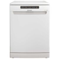Indesit – Lave-vaisselle pose libre 60 cm – 14 couverts – Classe D – 44 dB – Consommation 9,5 L/cycle – Programmes Push & Go et Auto Door - i3fl6340