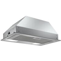 Siemens – LB53NAA30 – Groupe filtrant 54 cm – Débit d'air 302 m³/h – Classe d'efficacité énergétique D – Filtre à graisse métallique lavable