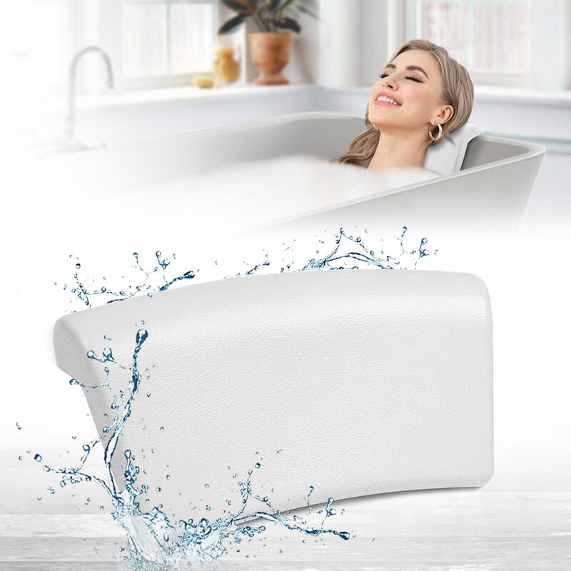 Cuscino per vasca da bagno doppio traspirante imbottito ergonomico Dehko