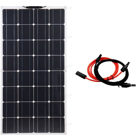 Kit solare base 350W 12/24V pannello fotovoltaico regolatore 30A