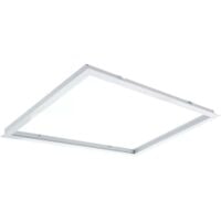 Cadre Encastré pour Panneau 60X60 Blanc | IluminaShop