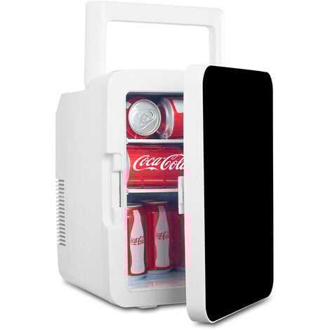Puluomis Portable Mini Fridge, 10 Litre/12 Cans, Cooler and Warmer