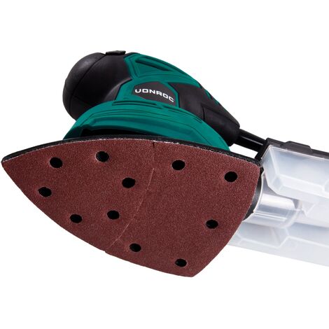 Lumberjack Mouse Detail Sander Electric Sanding Tool with Built in Dust  Extraction