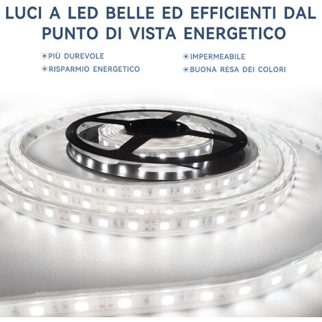 SONNI Specchio da Bagno Illuminato a LED Specchio da Parete da Bagno Moderno Bianco Freddo Impermeabile IP44 a Risparmio Energetico 40 x 60cm