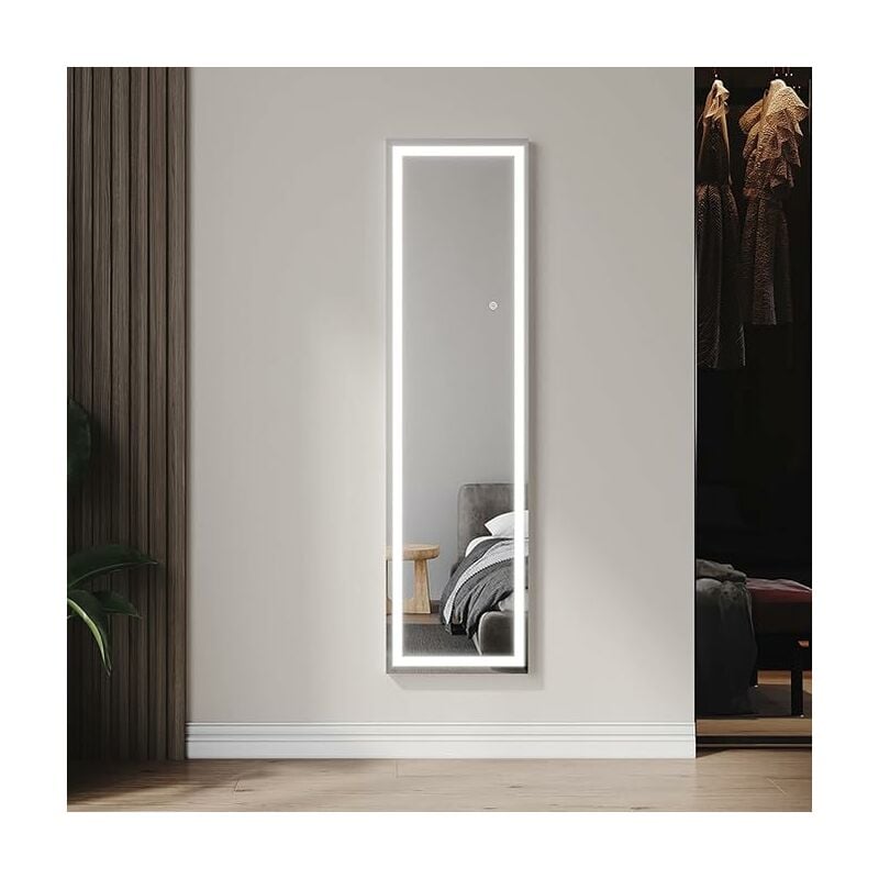NISSEDAL Espejo, negro, 40x150 cm - IKEA