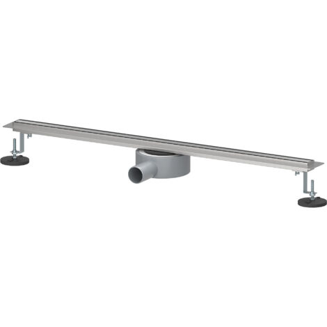 SIRHONA Canaleta Ducha de Acero Inoxidable Rejillas de Desaguee para Ducha Sifón de 360 Grados Longitud 70 cm