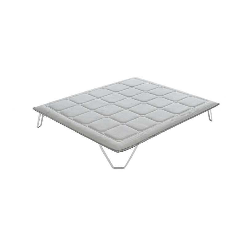 Surmatelas - 140x190 - mousse froide - coutil premium - hauteur 5