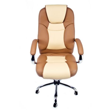 Fauteuil de bureau chaise ergonomique pivotant pour ordinateur similcuir (1/5)