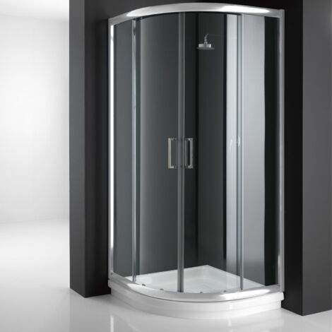 Cabine De Douche Angulaire Idralite Alabama – 80x80 H200 – Verre Opaque – Neuve