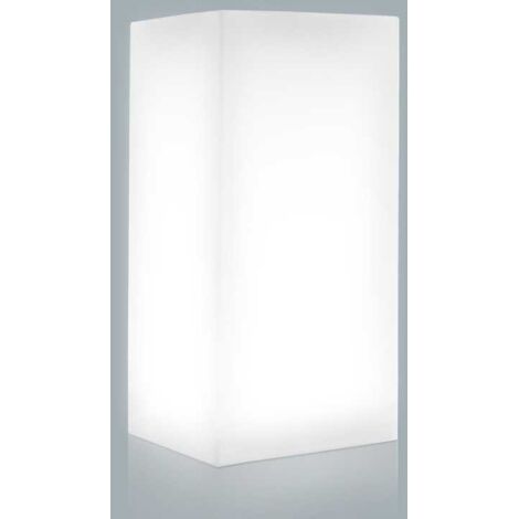 Youcube Top LED Multicolore avec Batterie en Polymère Monacis - 40x40x80 cm H