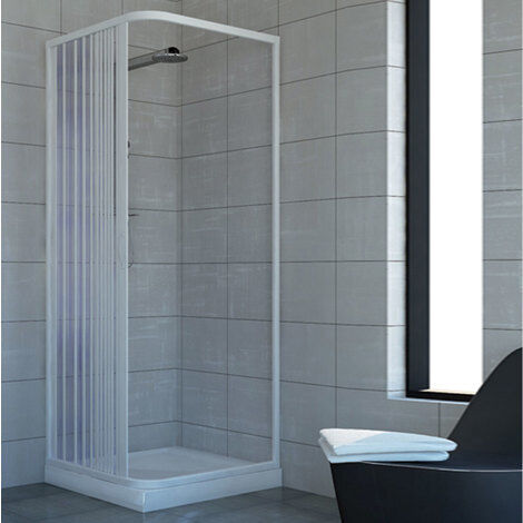 Box doccia Acquario 70x100cm a soffietto apertura laterale (1/4)
