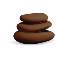 Eden Marron en polymère Monacis - L75xP62xH47 cm