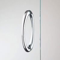 Porte de douche coulissante verre transparent h 185 mod Replay 1 porte 100 cm