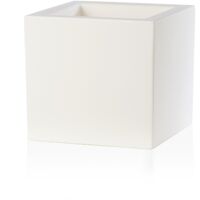 Pot de Fleurs Carré Blanc 30x30 CM h 30 mod. Schio Cubo