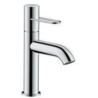 hansgrohe Metris S basin mixer tap with pop up waste and 120° swivel range chrome 31159000 