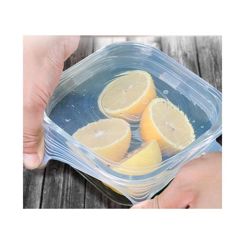 Lot 6 Couvercles Extensibles Silicone YOUYIKE - Universels Micro-ondes Four Frigo, Sans BPA
