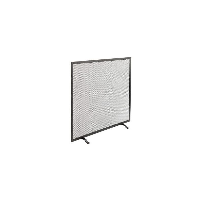 Ecran de cheminée pare étincelles en bronze de style Louis X