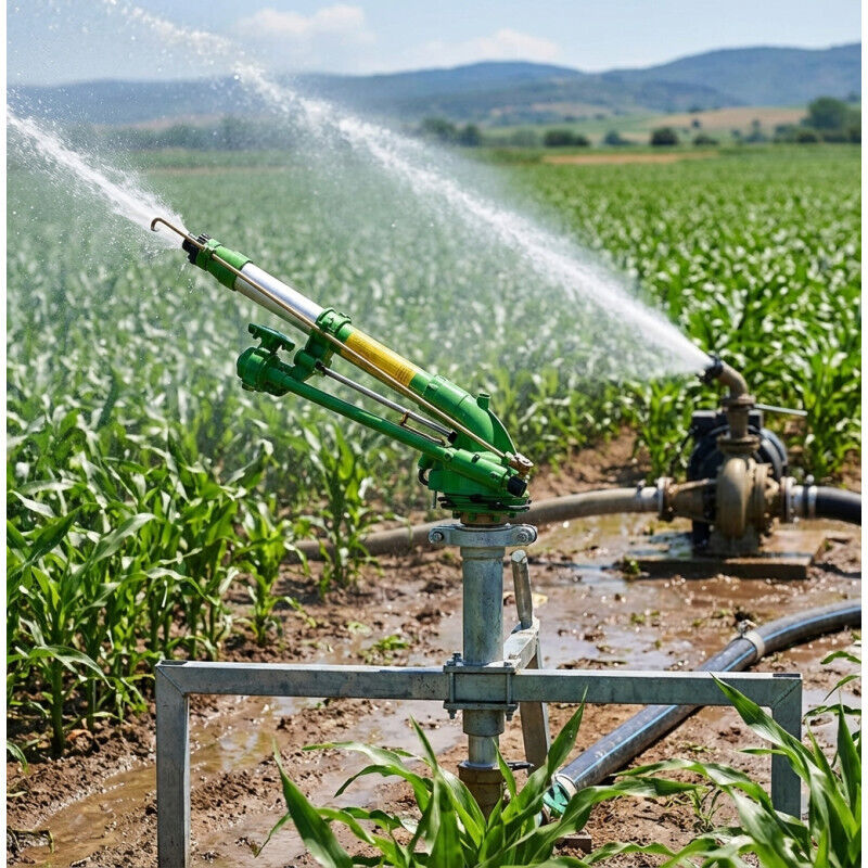 Canon D'irrigation - SIME - Hydra 1 1/2" Réglable - Portée 20-36m - Pression 2-6 Bar - Jardin