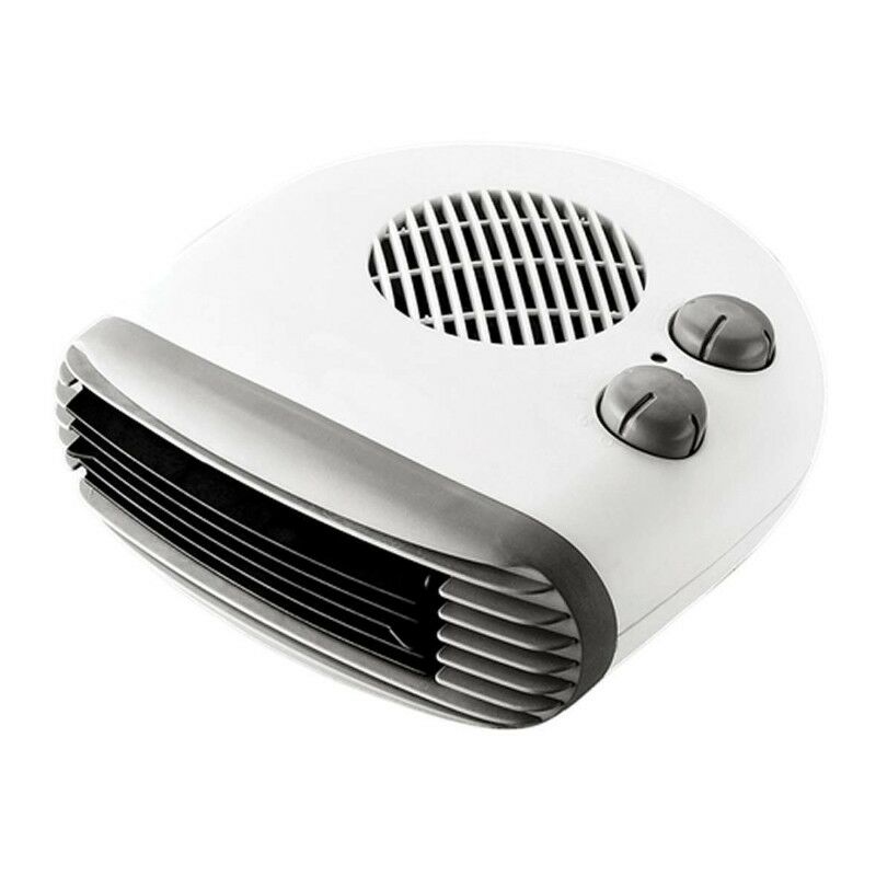 Ventilateur Chauffant 2 En 1 - 2 Niveaux De Chaleur, Oscillation 90°, Silencieux Et Sécurisé