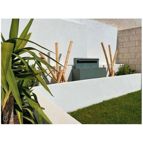 Suinga Lot De 50 Tuteurs Bambou 150cm - 11-14mm De Diamètre - Supports Naturels Pour Plantes, Tomates Ou Arbres