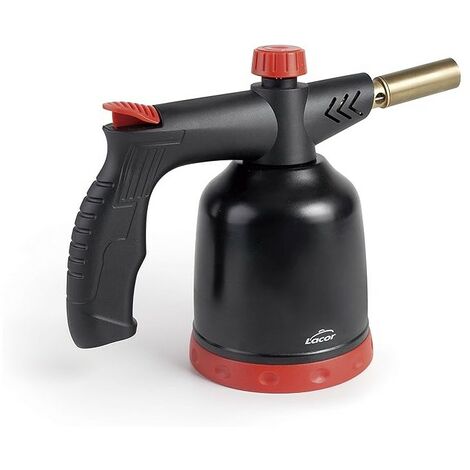 Chalumeau et lampe de brasage Kemper Group Chalumeau de cuisine KEMPER gaz rechargeable + cartouche de gaz 160ml Allumage piézo Flamme réglable