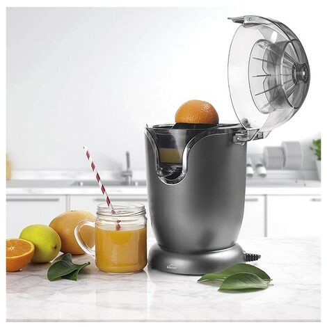 Presse-Agrumes Électrique Sans Fil 7.4V – Séparation Automatique Pulpe/Jus, Portable USB, 600 Ml Orange/Citron
