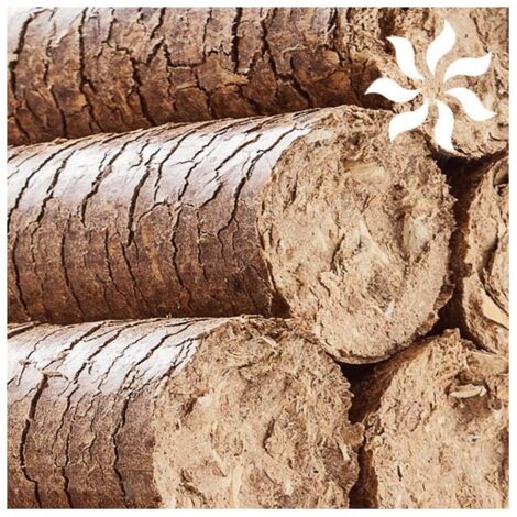 Briquettes Chêne 100% PINI - 15kg - Bois Chauffage Haute Performance