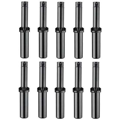 Lot de 10 Arroseur d'irrigation K-Rain RPS Select 3/4''  Portée de 7,6 à 14 m  Arroseur à angle réglable  Buses préinstallées (1/5)