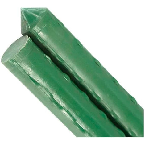 Tuteur Acier Plastifié Vert H180 Cm 11 Mm