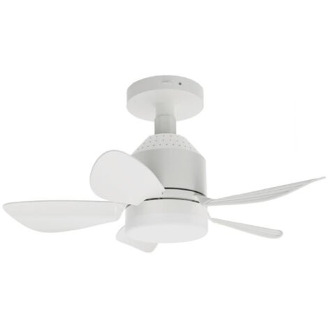 Ventilateur de plafond Orbegozo avec 4 vitesses Intensité et couleur de la lumière réglables Télécommande incluse (1/3)