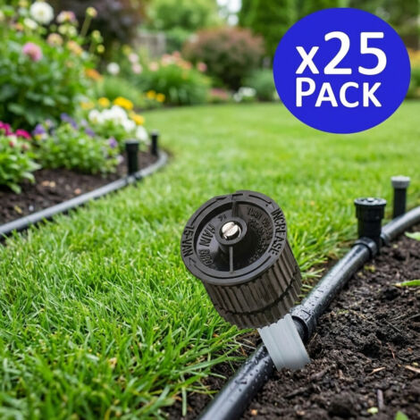 Douille Rain Bird 4VAN pour diffuseurs d'irrigation Portée 1,20 m Angle réglable 0 à 360 ° Filetage compatible avec Hunter, Rain Bird, Irritrol, KRain, Signature. Lot de 10 embouts de haute qualité