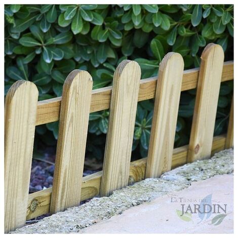 Vosarea Mini clôture en bois pour décoration de jardin ou de