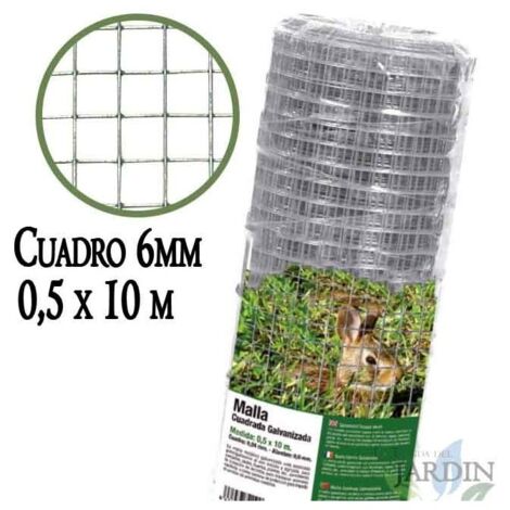 Protection Jardin Campagnols Grillage Métallique YAGJIA 50cm X 10m - Maille 6,3mm Galvanisé Pour Campagnols Et Volière Protection Jardin Rongeurs Protection Jardin Campagnols Grillage Métallique YAGJIA 50cm X 10m - Maille 6,3mm Galvanisé Pour Campagnols Et Volière Protection Jardin Rongeurs
