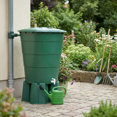 Contenant d'Eau Potable Réservoir de Stockage d'Eau d'Urgence avec Poignée Pichet de Stockage d'Eau Potable Qualité Alimentaire Épaissi pour Jardin Barbecue Usage Domestique Blanc 95 Livres