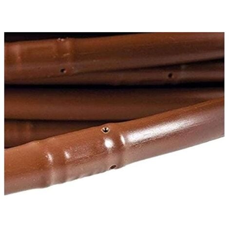 Tuyau d'arrosage goutte à goutte 16mm à 33 cm marron, 100 mètres, Suinga